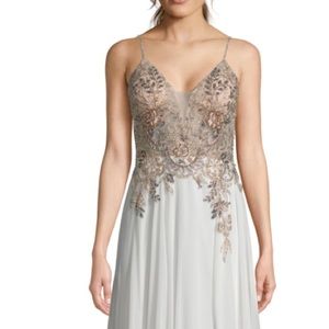 Stunning Open Back Embellished Dress 💎